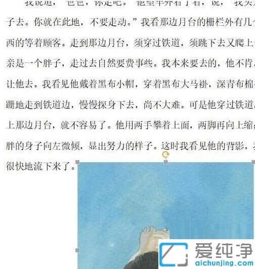 xp系统word图片自由移动_xp系统word图片自由摆放位置的教程