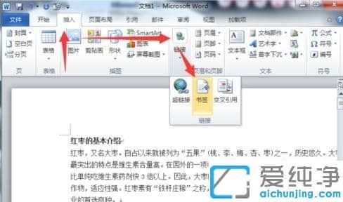 xp纯净版word文档怎么加书签_xp纯净版word文档怎么自定义书签